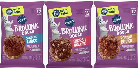 Pillsbury Has New Brownie Dough Thats Safe To Eat Raw So Forget About
