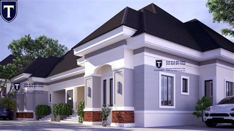 Two Units Of Three Bedroom Plan In Nigeria Talight Architects