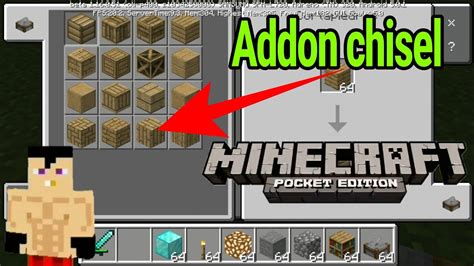 Addon Chisel Para Minecraft Pe Youtube