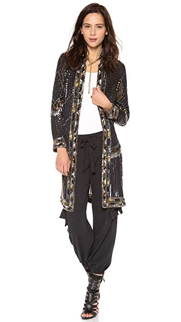 Haute Hippie Sequined Coat Shopbop