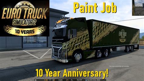 Euro Truck Simulator Th Anniversary Paint Job YouTube