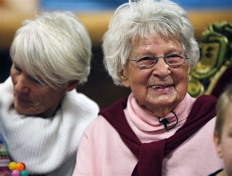 Americas Oldest Teacher Celebrates 100th Birthday With Students At No