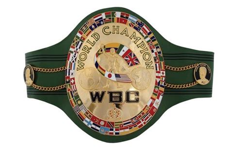 Wbc Championship Boxing Belt