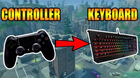 Changing From Controller To Keyboard Fortnite Battle Royale Youtube