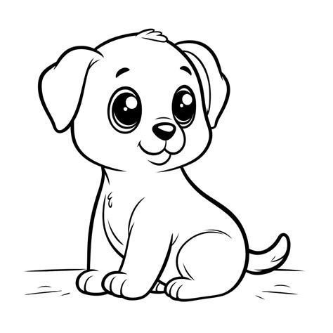 Desenhos De Um Cachorrinho Fofo Para Colorir E Imprimir Colorironline Com