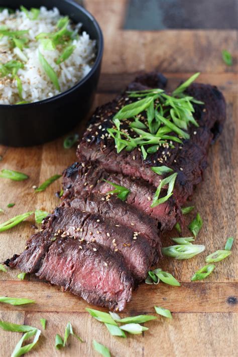 Grilled Flat Iron Steak - Butter and Things gambar png