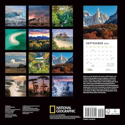 Kalender 2024 National Geographic Gabie Jocelyn
