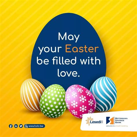 Easter Holidays Botswana Savings Bank