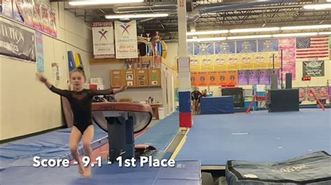 Gymnastics Vault Progression Xcel Bronze Silver Gold Compulsory Levels 4 And 5 Youtube