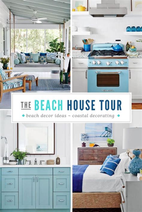 Beach Inspired Coastal Decor Sugarsbeach See The Best Beach House Tour