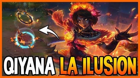 Skin De Qiyana La Ilusion League Of Legends Youtube