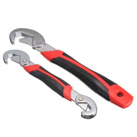 Hot Sale 2pc Adjustable Quick Snap N Grip Wrench Universal Wrench Set
