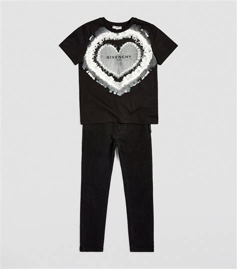 Givenchy Kids Heart Logo T Shirt 4 14 Years Harrods Gr