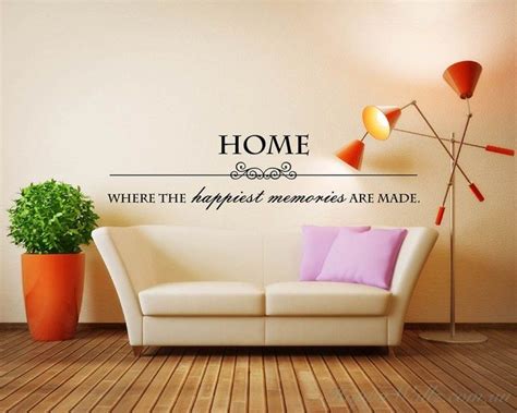 Home Quotes Wall Art Stickers | Wall art quotes, Family wall quotes