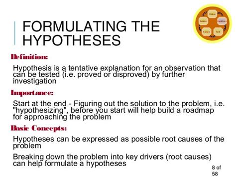 How To Formulate A Hypothesis