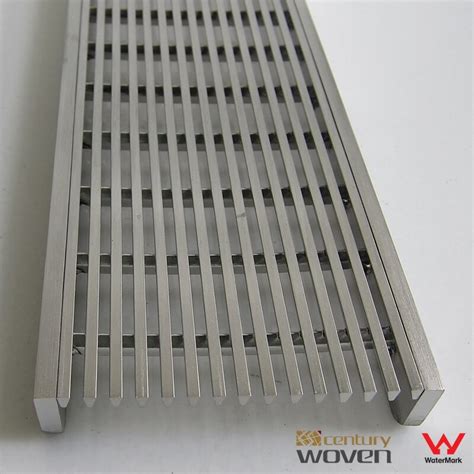 W100xl1000x H20mm Stainless Steel 316 Linear Shower Drain Grate Floor