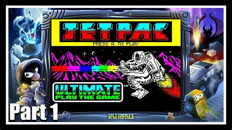 Lets Play Jetpac The Original Arcade Classic Part 1 Youtube