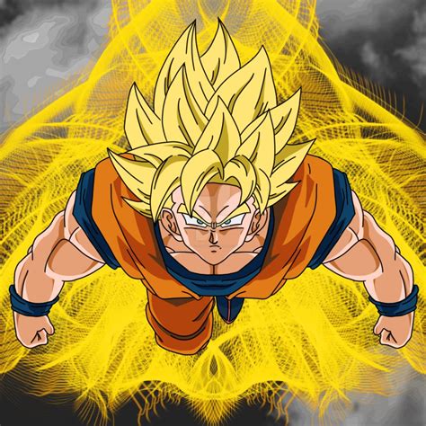 Goku Super Saiyan By Vitorrafaellealcarva On Newgrounds