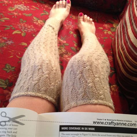 Upcycled Sweater Leg Warmers Diy Style Crafty Anne