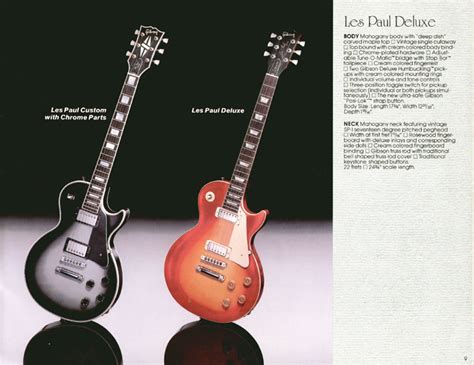 Gibson American Made World Played Catalog Page Les Paul