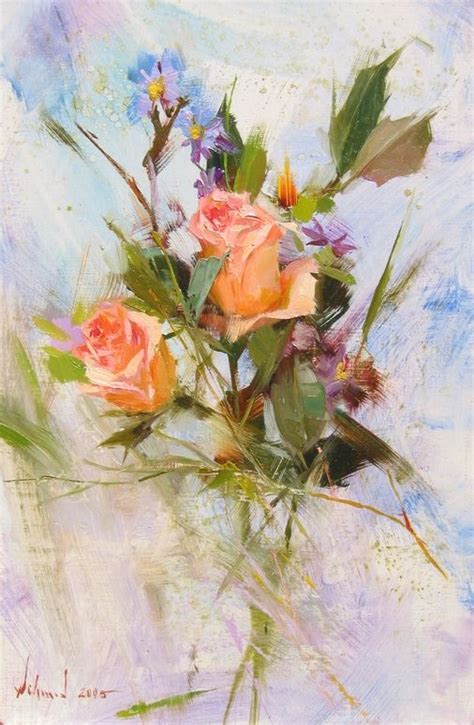 Check spelling or type a new query. Richard Schmid (b. 1934- ) | Flower painting, Art, Rose ...