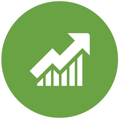 Increase Revenue Icon At Collection Of Increase