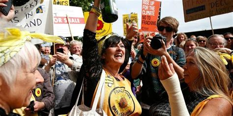 women with facts fight back against fracking and sexism