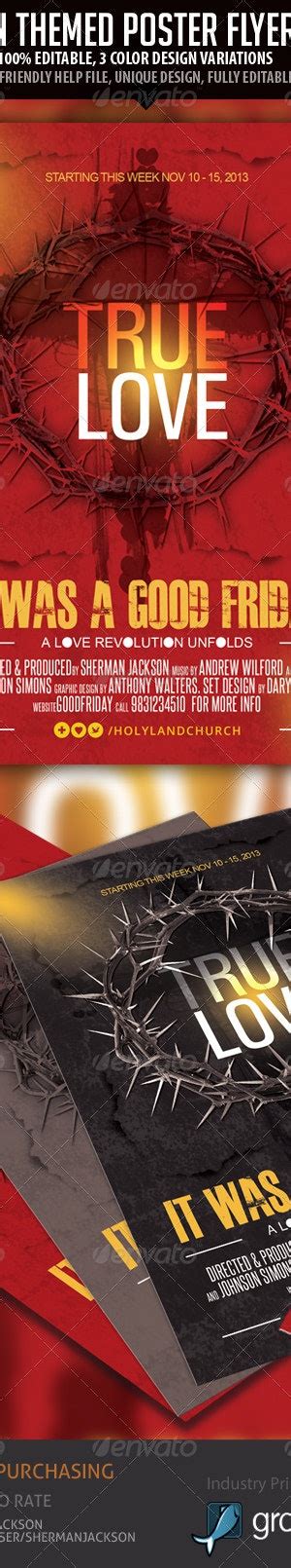 Churchchristian Themed Posterflyer Vol2 By Shermanjackson Graphicriver