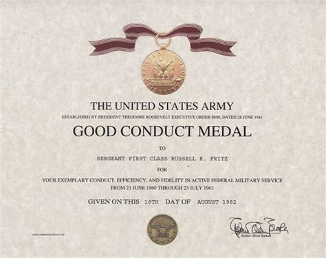 Immigration, refugees and citizenship canada will send you a letter requesting a police if you are asked for a police certificate from malaysia, write: Army Good Conduct Medal Certificate Template (2 ...