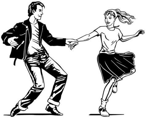 1950s Dance Party Clip Art Con Imágenes Fotografía De Danza