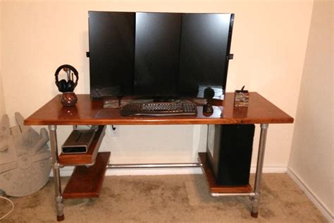Build Your Own Diy Computer Gaming Desk Simplified Building