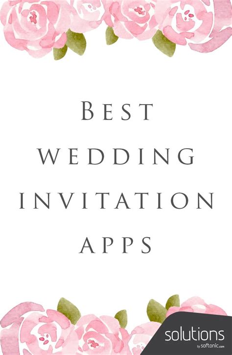 No one ever said planning a wedding would be easy. What Are The Best Wedding Invitation Apps In 2020 | Fun ...