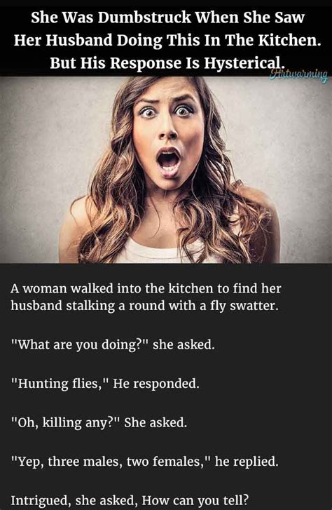 the best reasoning ever the husband just nailed it funny marriage jokes quick jokes clean