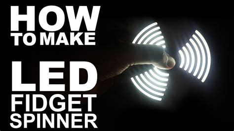 If you've been resisting buying a fidget spinner from the store due. How To Make LED Light Fidget Spinner - Easy Way - YouTube