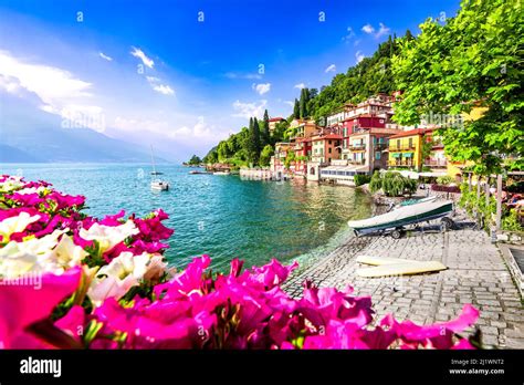 Varenna Lake Como Holiday In Italy View Of The Most Beautiful