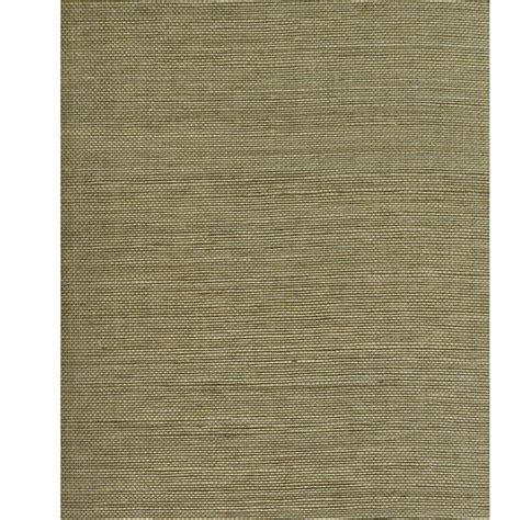 The Wallpaper Company 36 In W Olive Textured Grasscloth Wallpaper