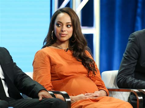 James asks amber stevens west about the need for a safe word in preparation for giving birth the first time and why three days of. Amber Stevens West - CBS "Happy Together" TV Show Panel at ...