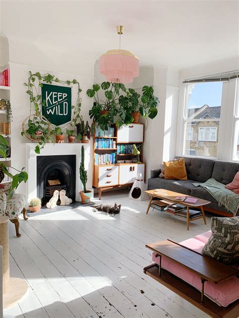 Plant Filled Light London Flat Tour Photos Apartment Therapy