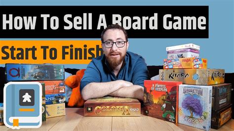 How To Sell A Board Game Start To Finish Youtube