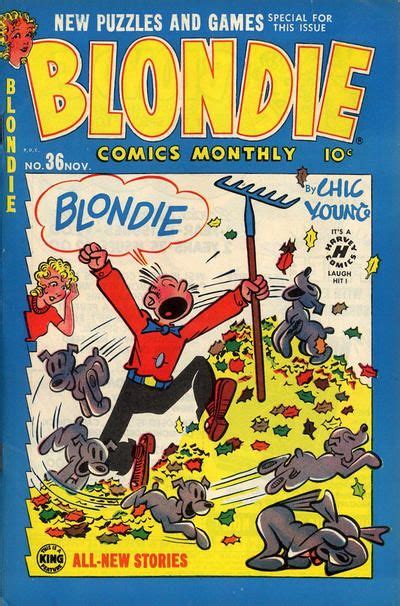 Gcd Cover Blondie Comics Monthly 36 Blondie Comic Old Comic