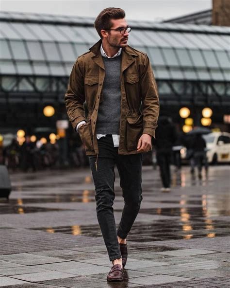 Cozy Men Outfit To Work In Fall Trendy Fall Fashion Trendy Winter