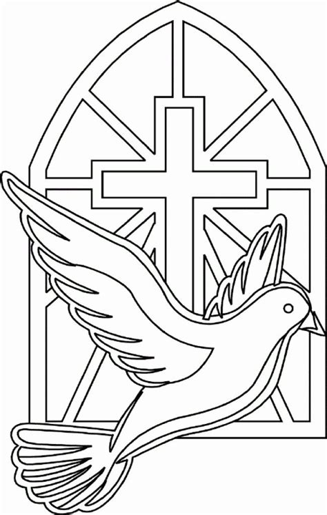 Holy Spirit Coloring Page Lovely Descent The Holy Spirit Coloring Page