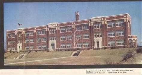 Goodyear Heights East Akron George Barber Elementary School As Of