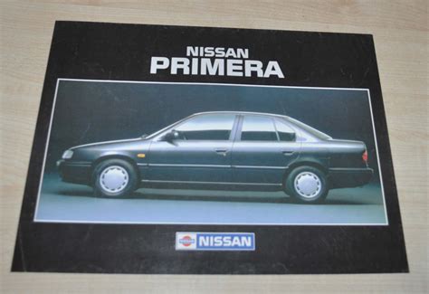 Nissan Primera Brochure Prospekt Greece Auto Brochure