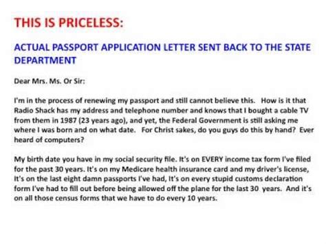 If you have a request that shows that you filed an ead application as any visa type or a student and want it for status or other benefits, uscis will not. THIS IS PRICELESS - ACTUAL PASSPORT APPLICATION LETTER ...