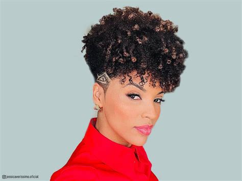 The Best 9 Round Face Fade Short Natural Haircuts For Black Females
