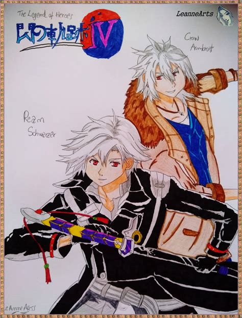 Leannearts Rean And Crow Tocs4 By Leannearts On Deviantart