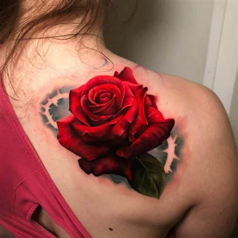 Top 51 Best Rose Shoulder Tattoo Ideas 2021 Inspiration Guide