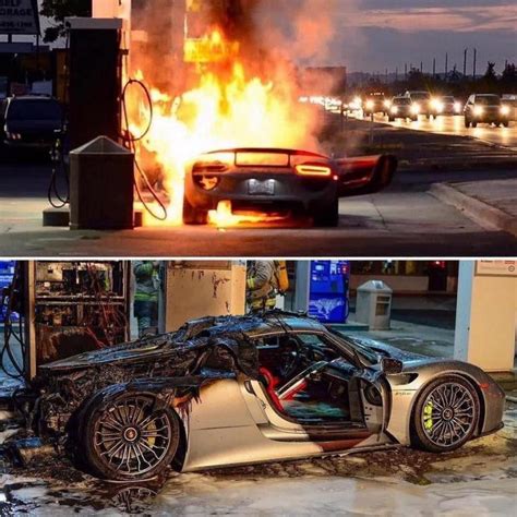 From Burning A Porsche 918 When Fueling To Totaling A Million Dollar