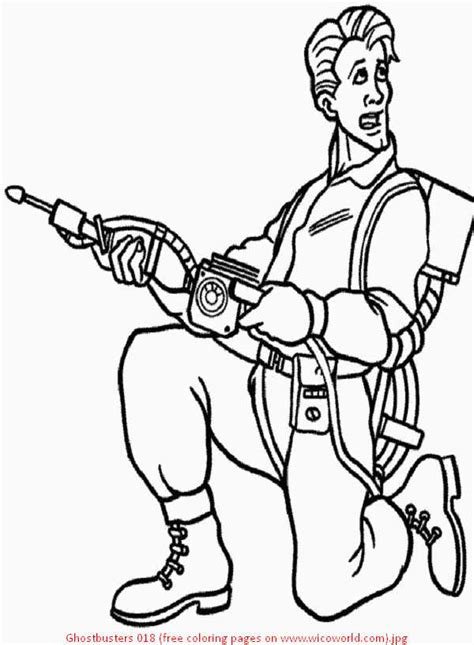 The Real Ghostbusters Coloring Pages - Learny Kids
